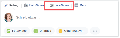 Facebook Live einfach erklaert