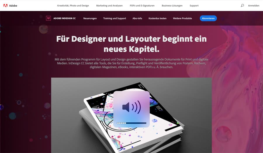 Online Broschüre erstellen mit InDesign