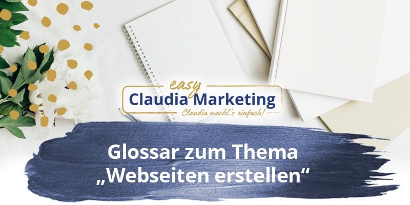 Glossar Webseite erstellen