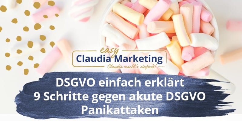 DSGVO einfach erklärt