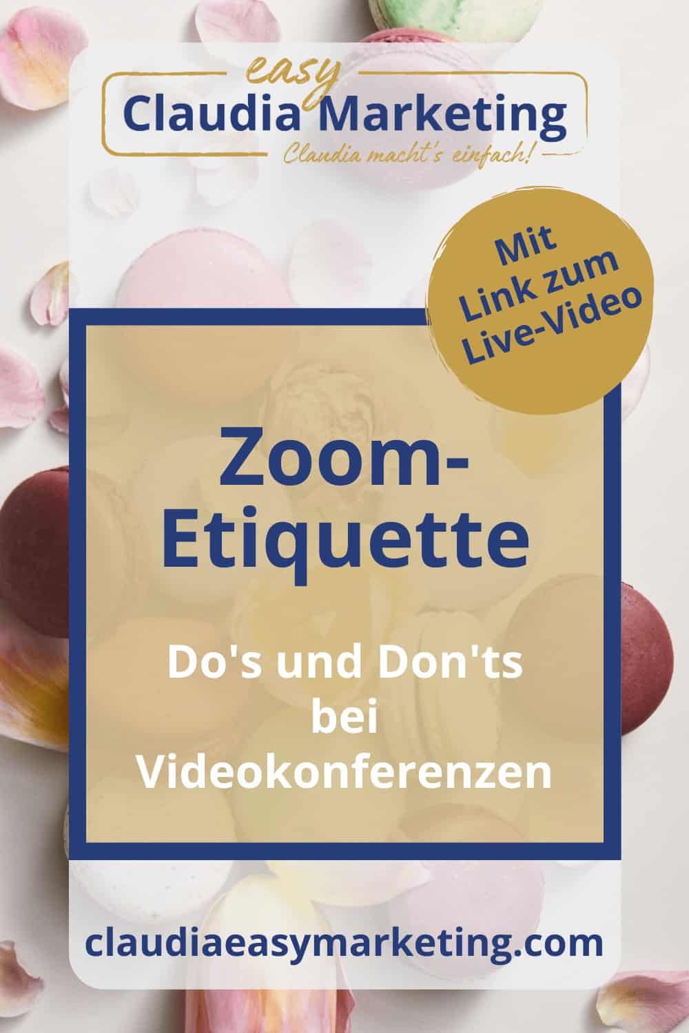 Zoom-Etiquette Tipps für Videokonferenzen