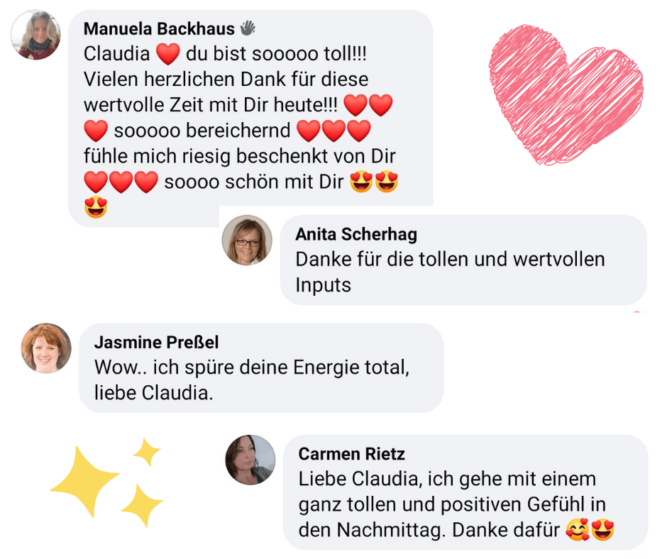 Kundenfeedback zu Claudia