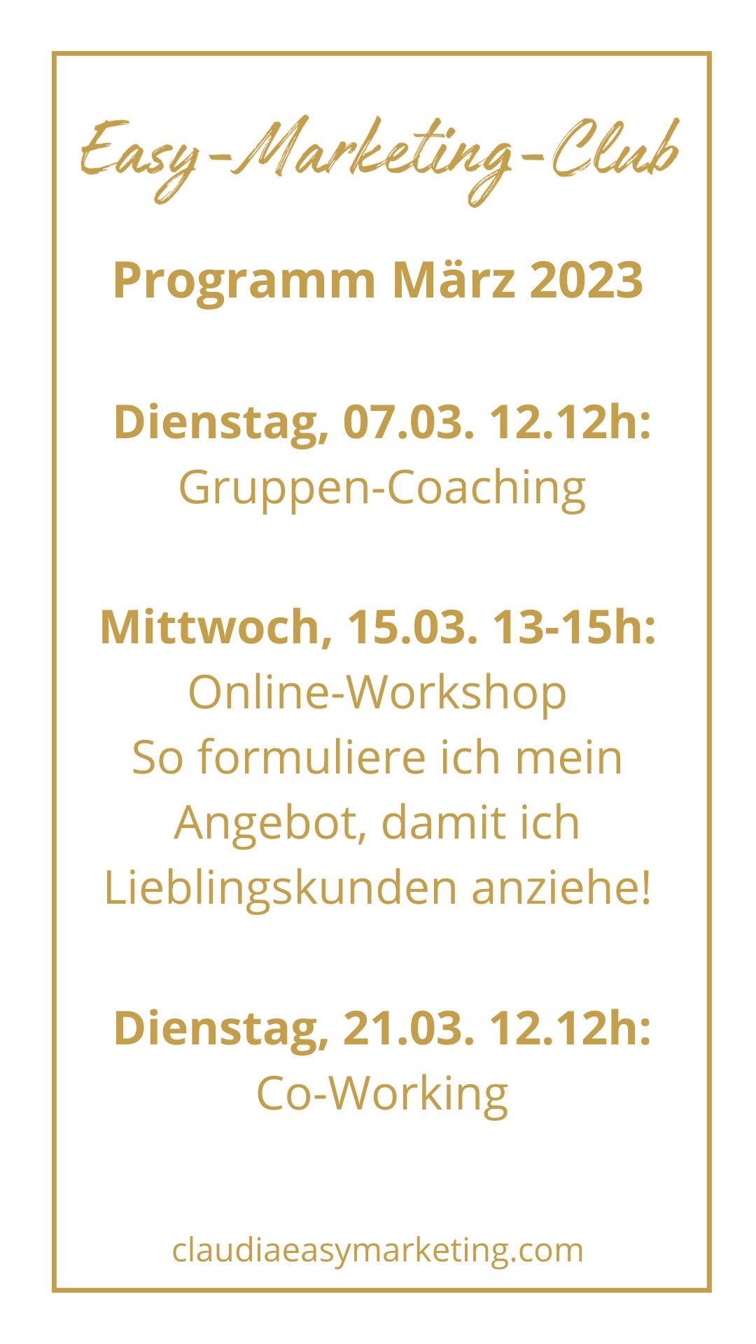 Weiss-Easy-Marketing-Club-Programm-Maerz23 Club Programm März