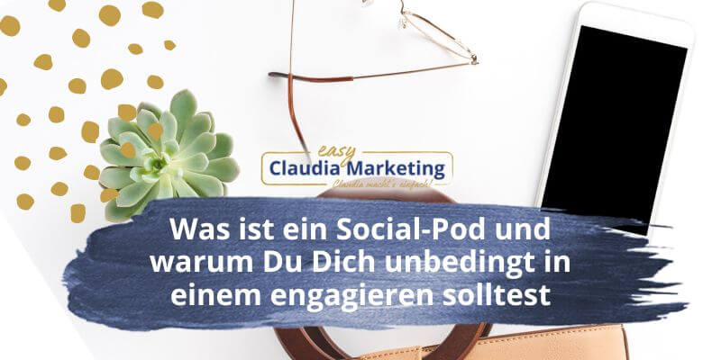 Was ist ein Social-Pod Beitragsbild Handy und Brille